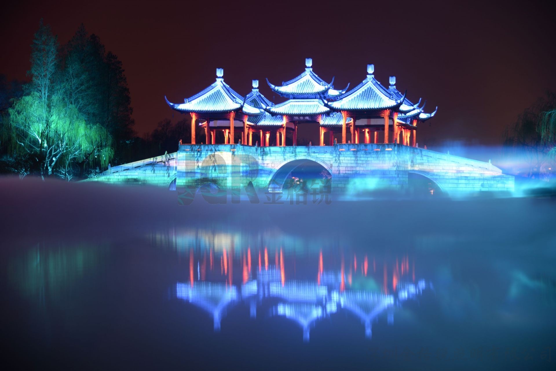 扬州瘦西湖“二分明月忆扬州”全唐诗主题文旅夜游