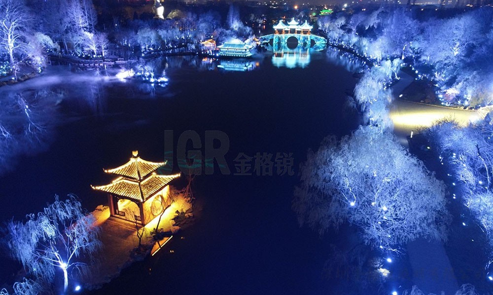 扬州瘦西湖“二分明月忆扬州”全唐诗主题文旅夜游
